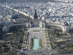 across the siene from the eiffel tower